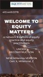 Mobile Screenshot of equity-matters.com